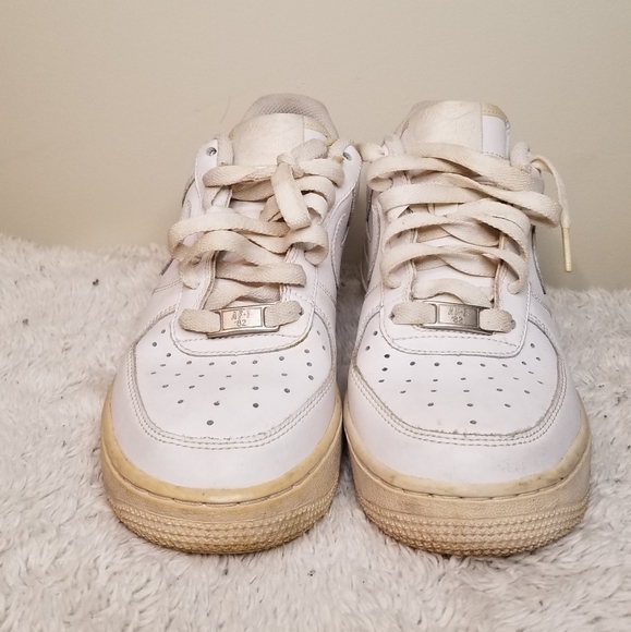 Sz 6Y Nike Air Force One White - Picture 5 of 5